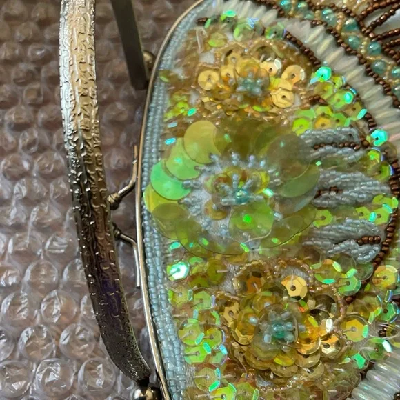 Beaded  purse by ‘’   ‘’ BEADSTIX  ‘’’    Brand new no tags - Picture 10 of 11